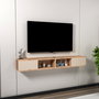 Hanah Home Soporte de TV Mayer - Atlantic Pine, Beige
